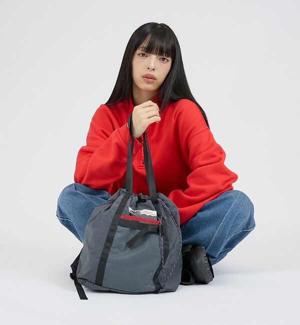 Rouge vif「【CARIBOU MOUNTAINEERING】ウルトラライト2WAYバッグ/ト」|リュック|