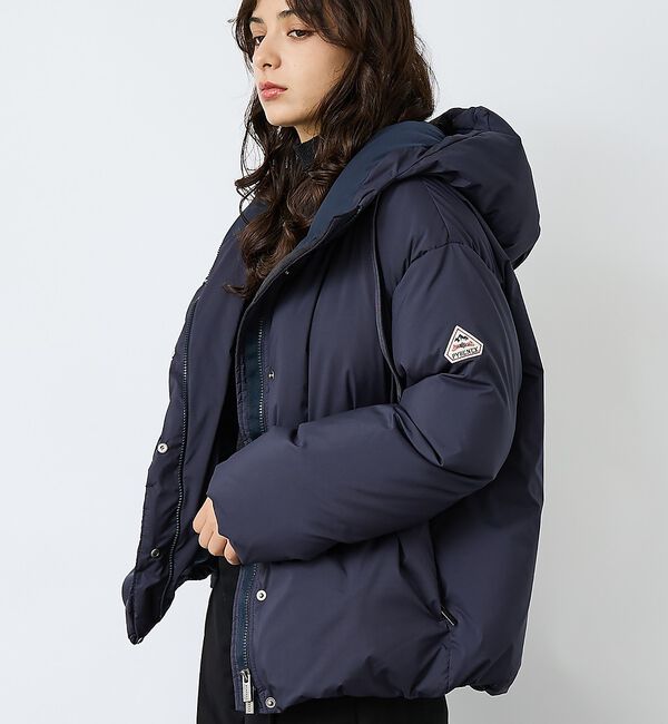 Rouge vif「【PYRENEX/ピレネックス】HWY051/COMBE/コンブ/ブルゾン/ダウ」|ダウン|ネイビー