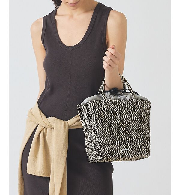 LOWELL things「●SOEUR/スクエアカゴバッグ」|かごバッグ|