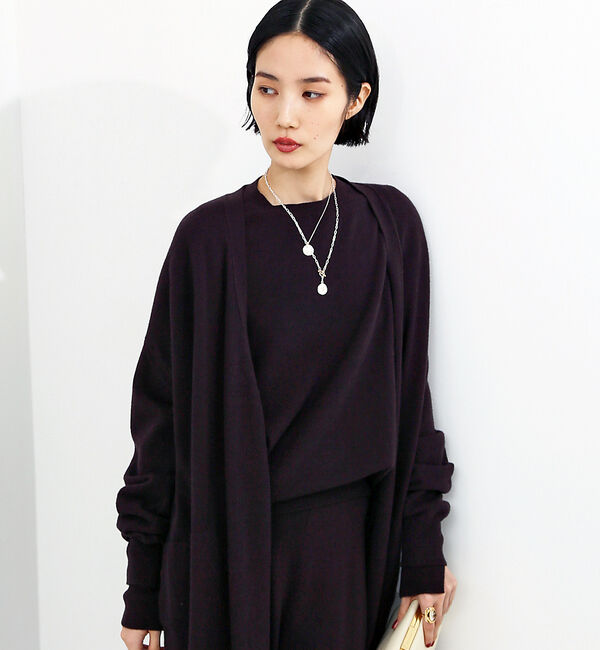 The Store by C' 「【COCUCA】ウールロングカーディガン」|カーディガン|