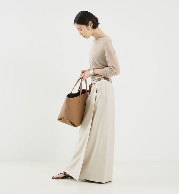 The Store by C' 「【COCUCA】シルクニットプルオーバー」|ニット・セーター|