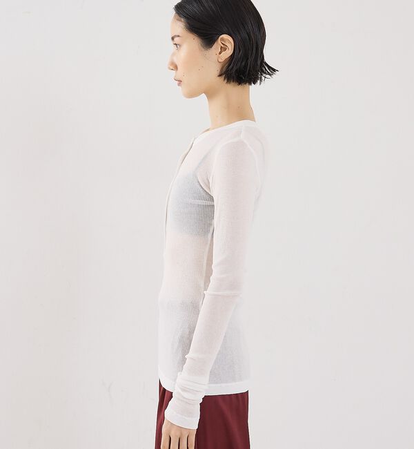 The Store by C' 「【COCUCA】ヘンリーリブプルオーバー」|Tシャツ・カットソー|