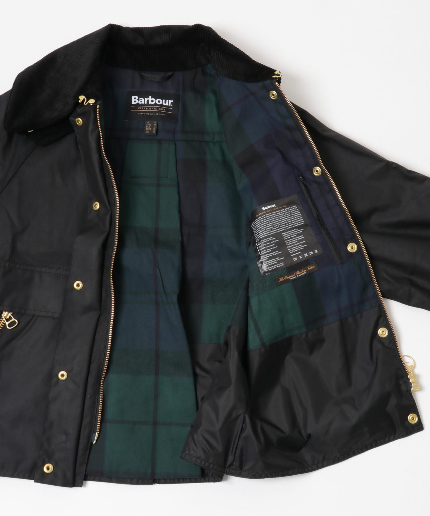 URBAN RESEARCH「Barbour　catton wax jacket」|ノーカラーコート|