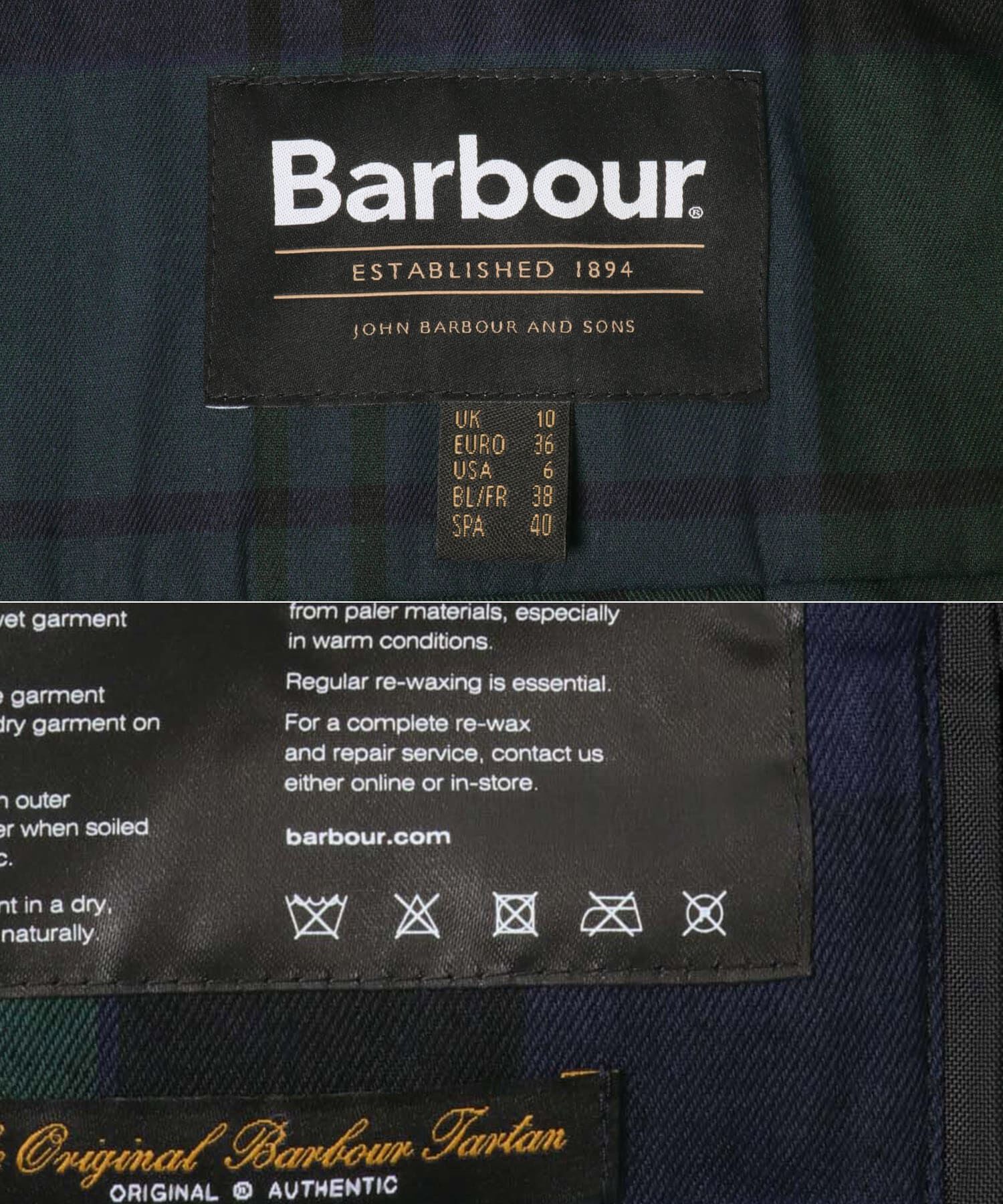 URBAN RESEARCH「Barbour　catton wax jacket」|ノーカラーコート|