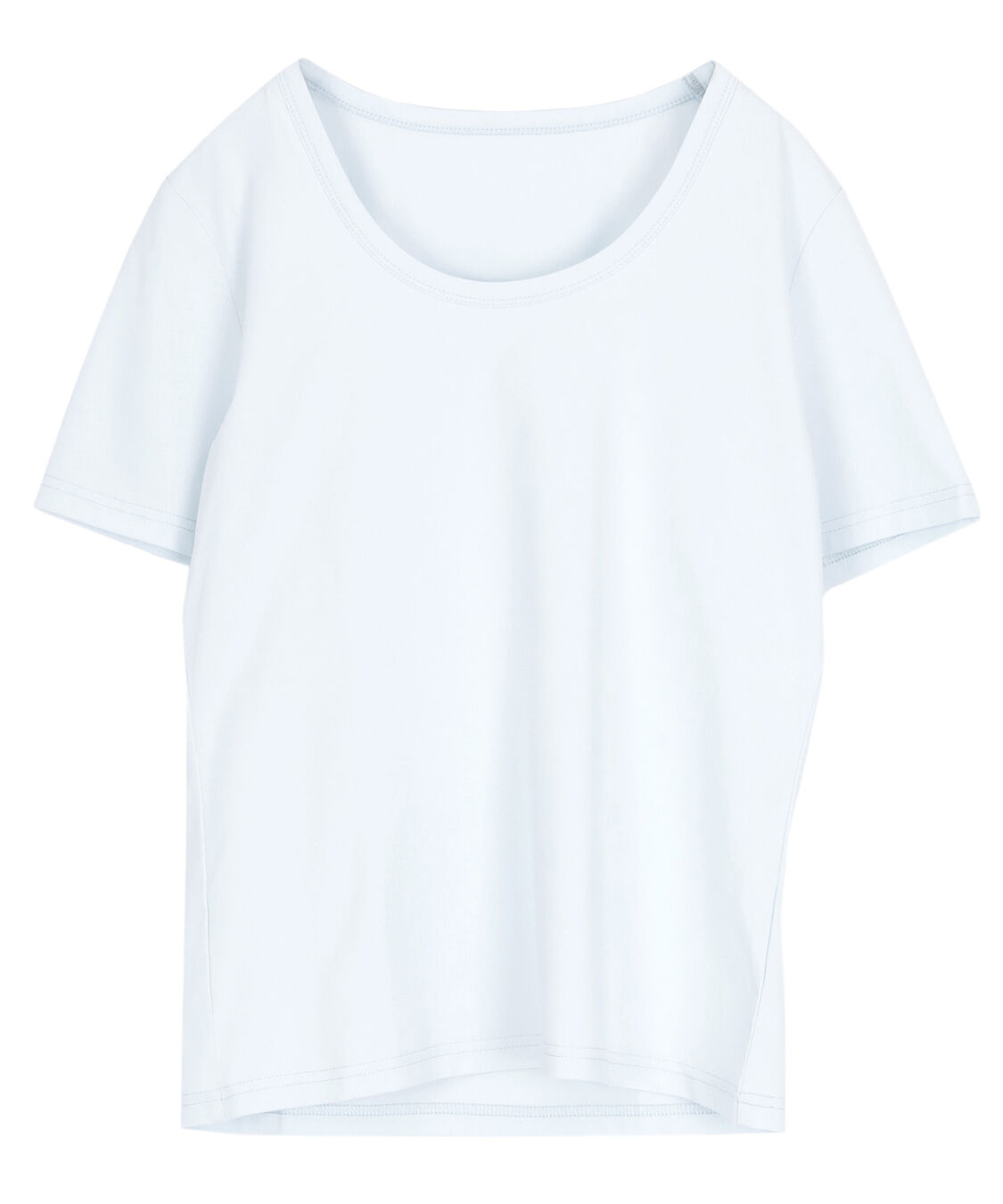 ur's「【接触冷感】エコUネックTシャツ」|Tシャツ・カットソー|