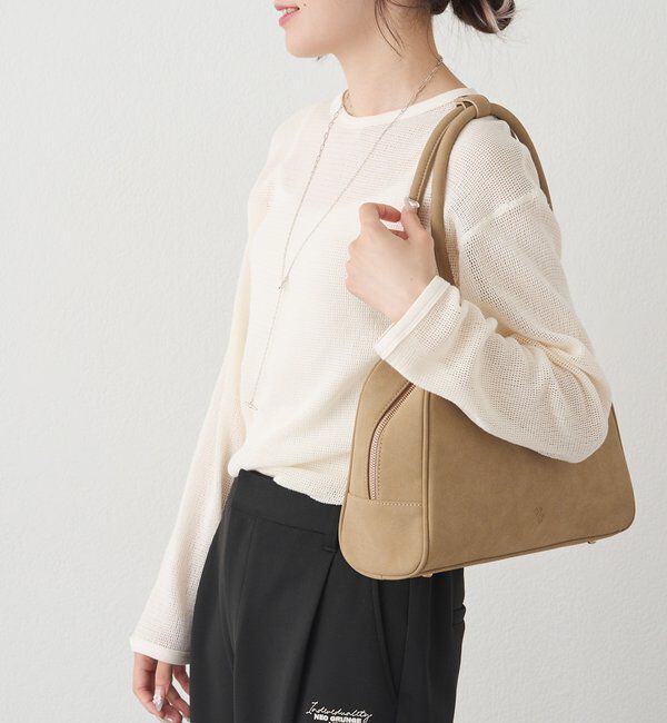  「コットンメッシュロングスリーブT」|Tシャツ・カットソー|