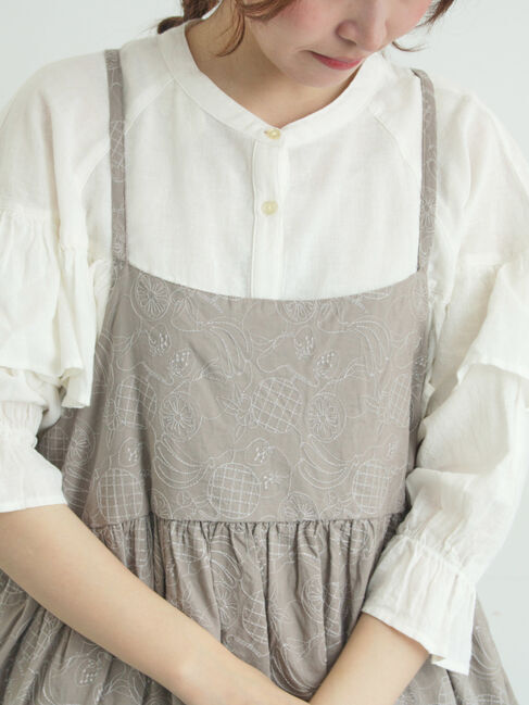 Samansa Mos2「【メルヘン&times;Samansa Mos2】総刺繍ワンピース」|ワンピース|