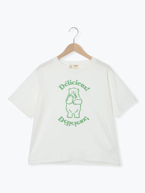 Samansa Mos2「【メルヘン&times;Samansa Mos2】発泡プリントTシャツ」|Tシャツ・カットソー|