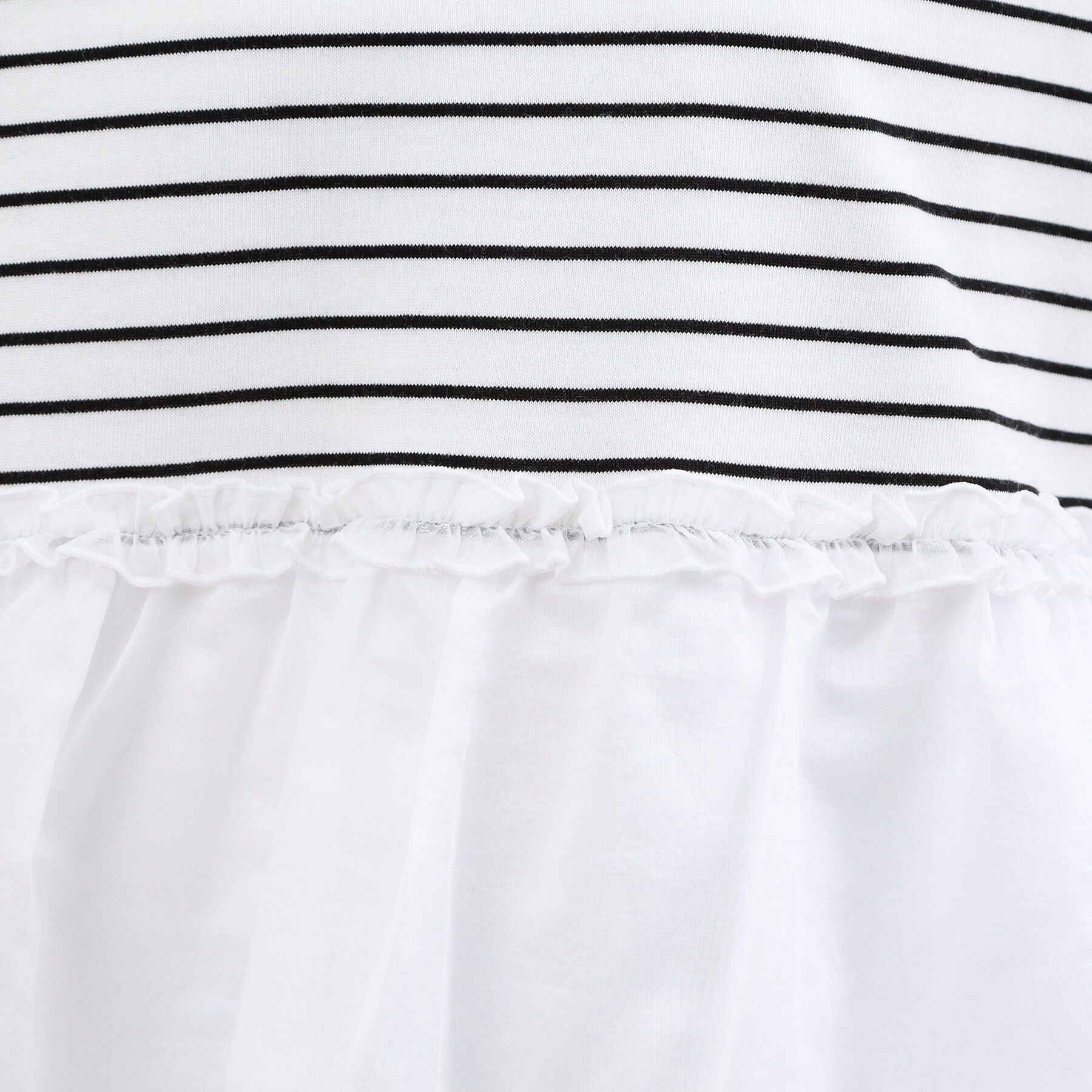 grove「【体型カバー】INせず決まる、ウエストシアーフリルTシャツ」|Tシャツ・カットソー|