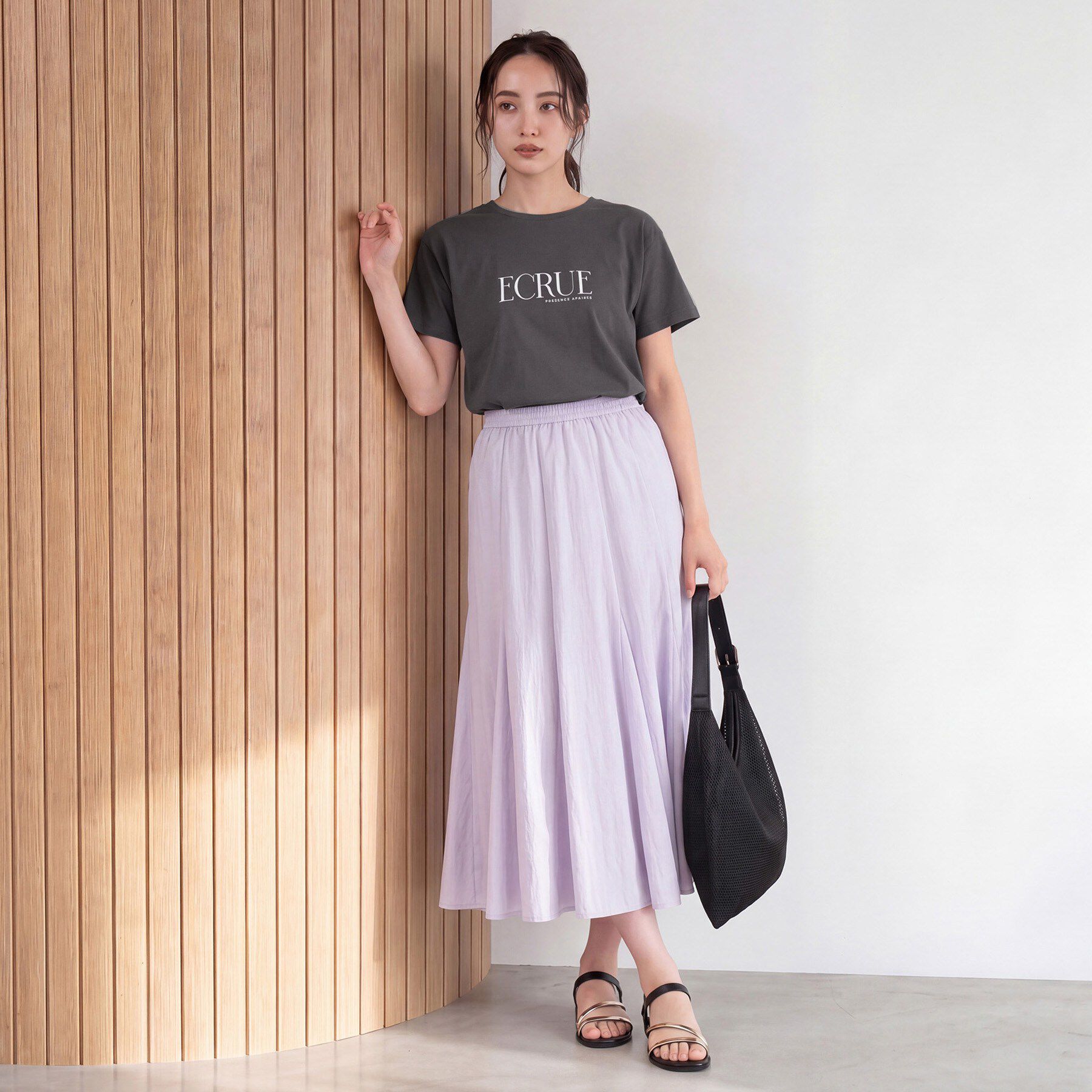 grove「【遮熱／吸水速乾／接触冷感／UVカット】ベーシックロゴTシャツ」|Tシャツ・カットソー|