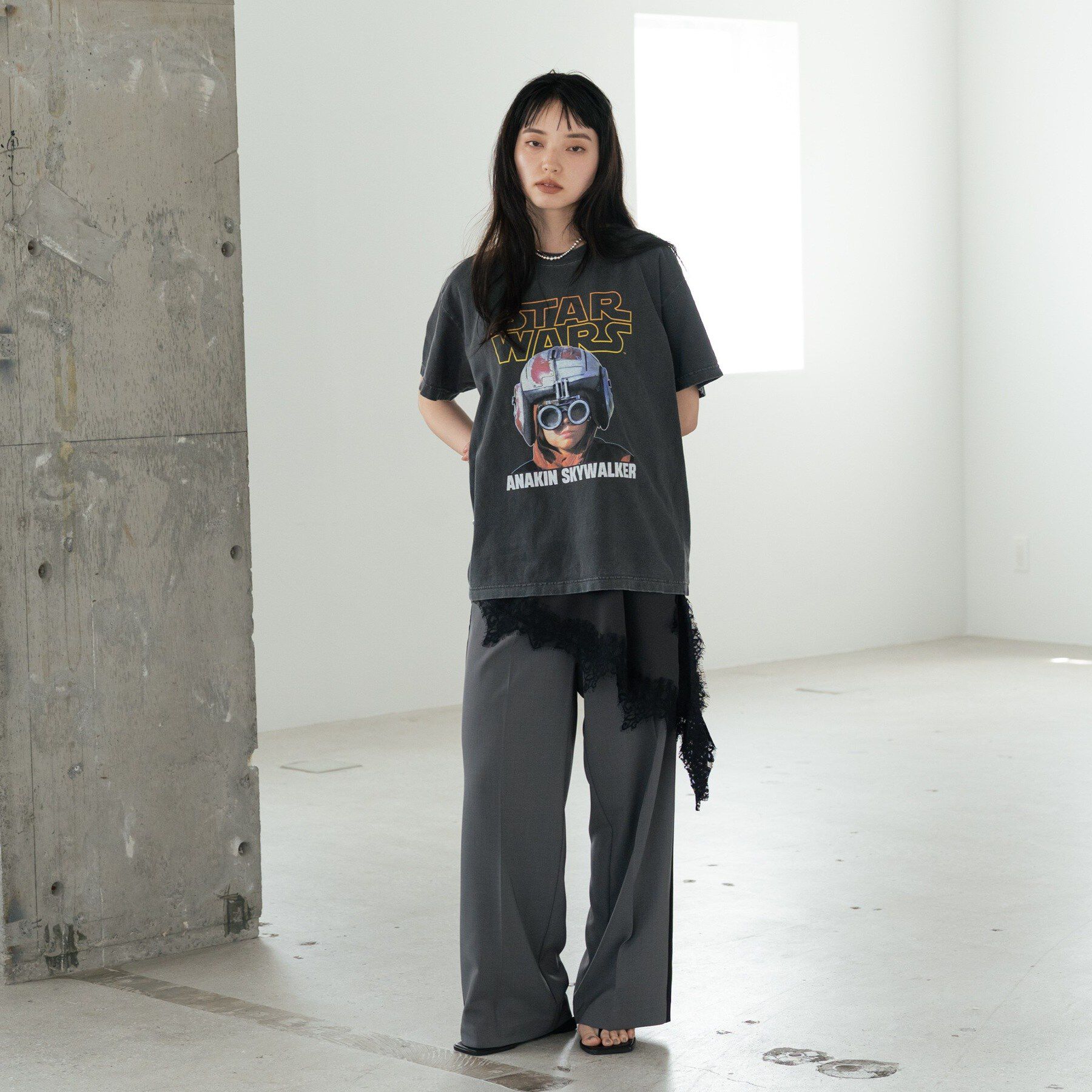 GALLEST「Comfy SET UP｜イージーサイドラインワイドパンツ【セットアップ対応／通勤／カセット服／接触」|その他|