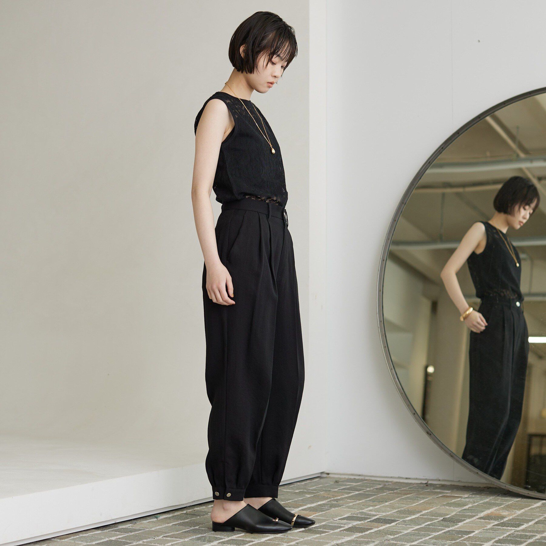 GALLEST「【セットアップ可能】リネンミックスジョグパン」|その他|