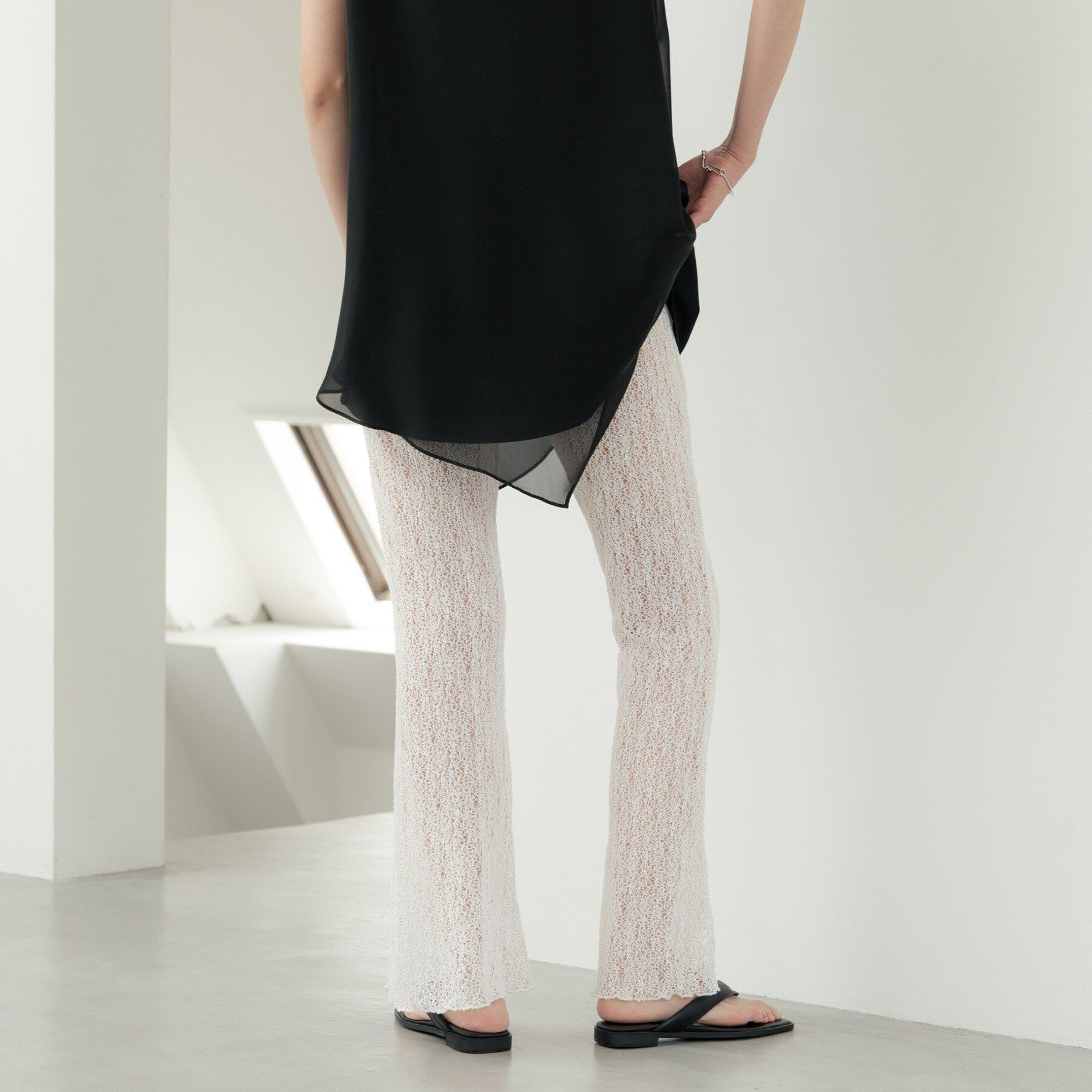 GALLEST「レースフレアパンツ」|その他|