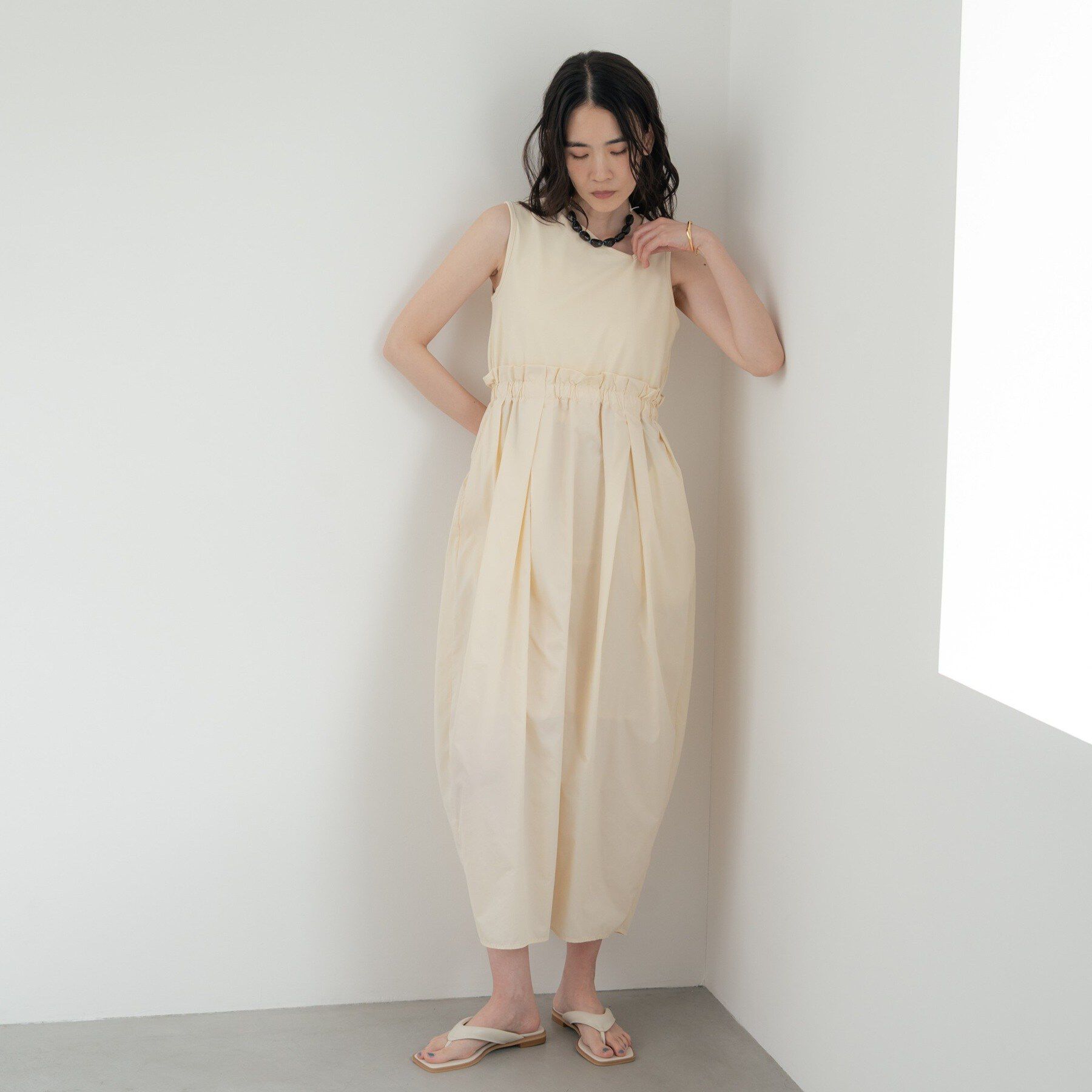 GALLEST「コンビコクーンワンピース」|ワンピース|