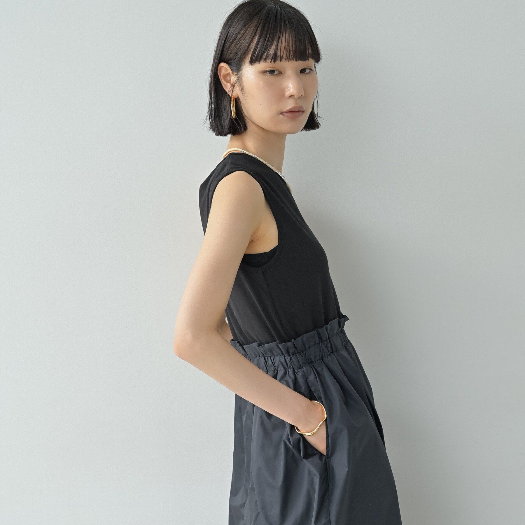 GALLEST「コンビコクーンワンピース」|ワンピース|