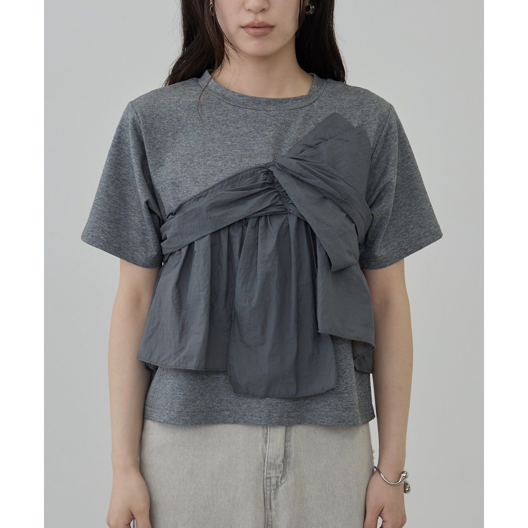GALLEST「ツイストドッキングTシャツ」|Tシャツ・カットソー|