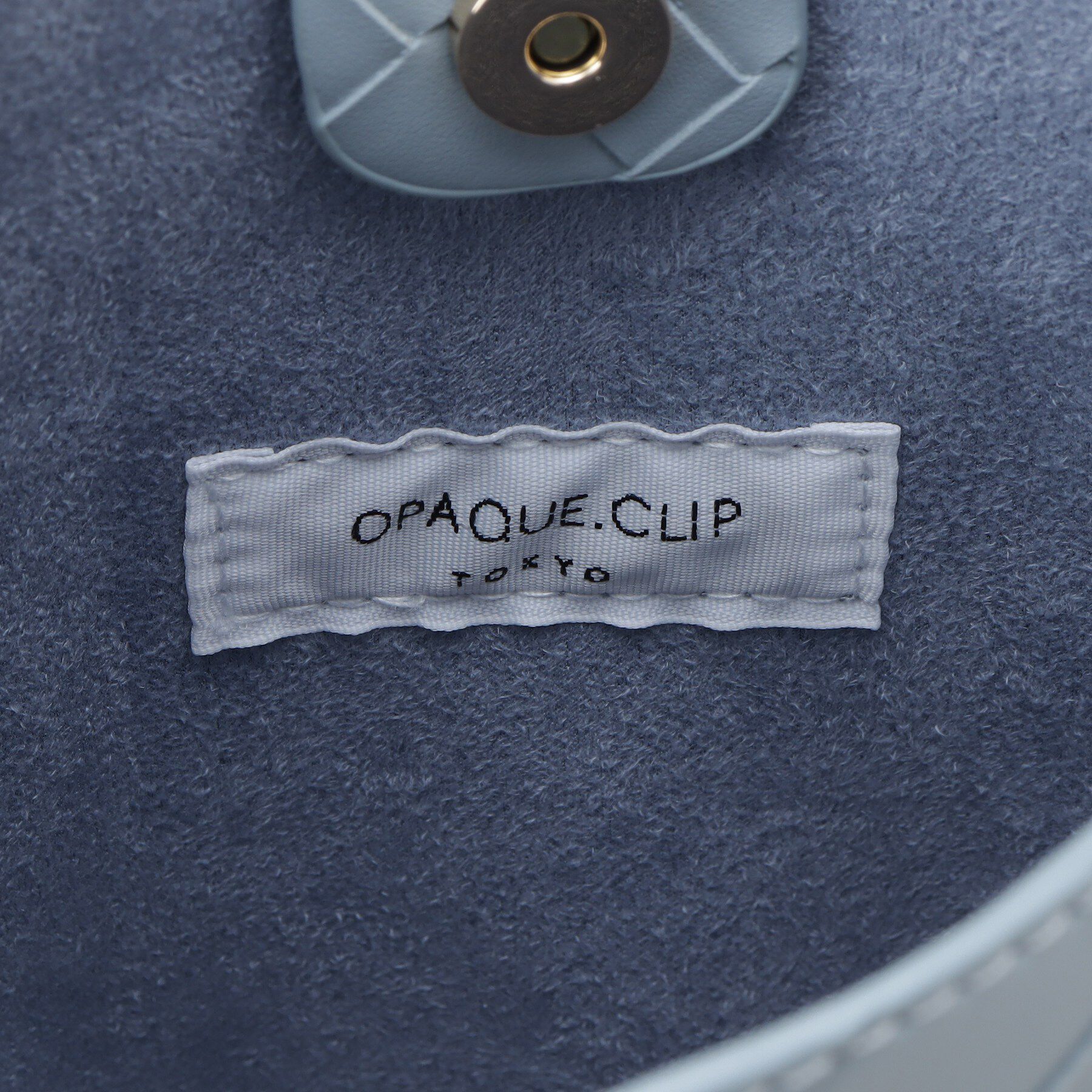OPAQUE.CLIP「【長さ調整可能】エンボスチェックミニショルダーバッグ」|ショルダー・メッセンジャー|