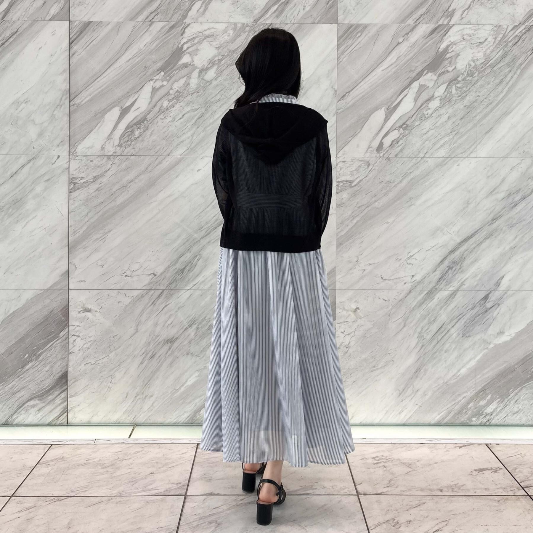 Couture broach「【洗える】LEVITAジップアップフーディー」|カーディガン|