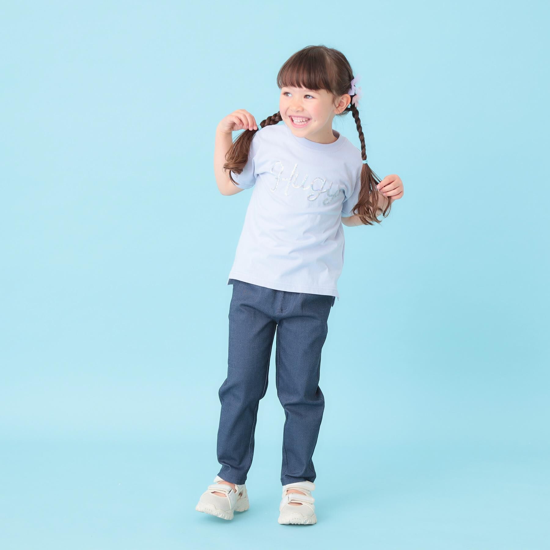 THE SHOP TK「天竺アソートプリント半袖Tシャツ 幾何学アート、スパンコール、飛行機」|Tシャツ・カットソー|
