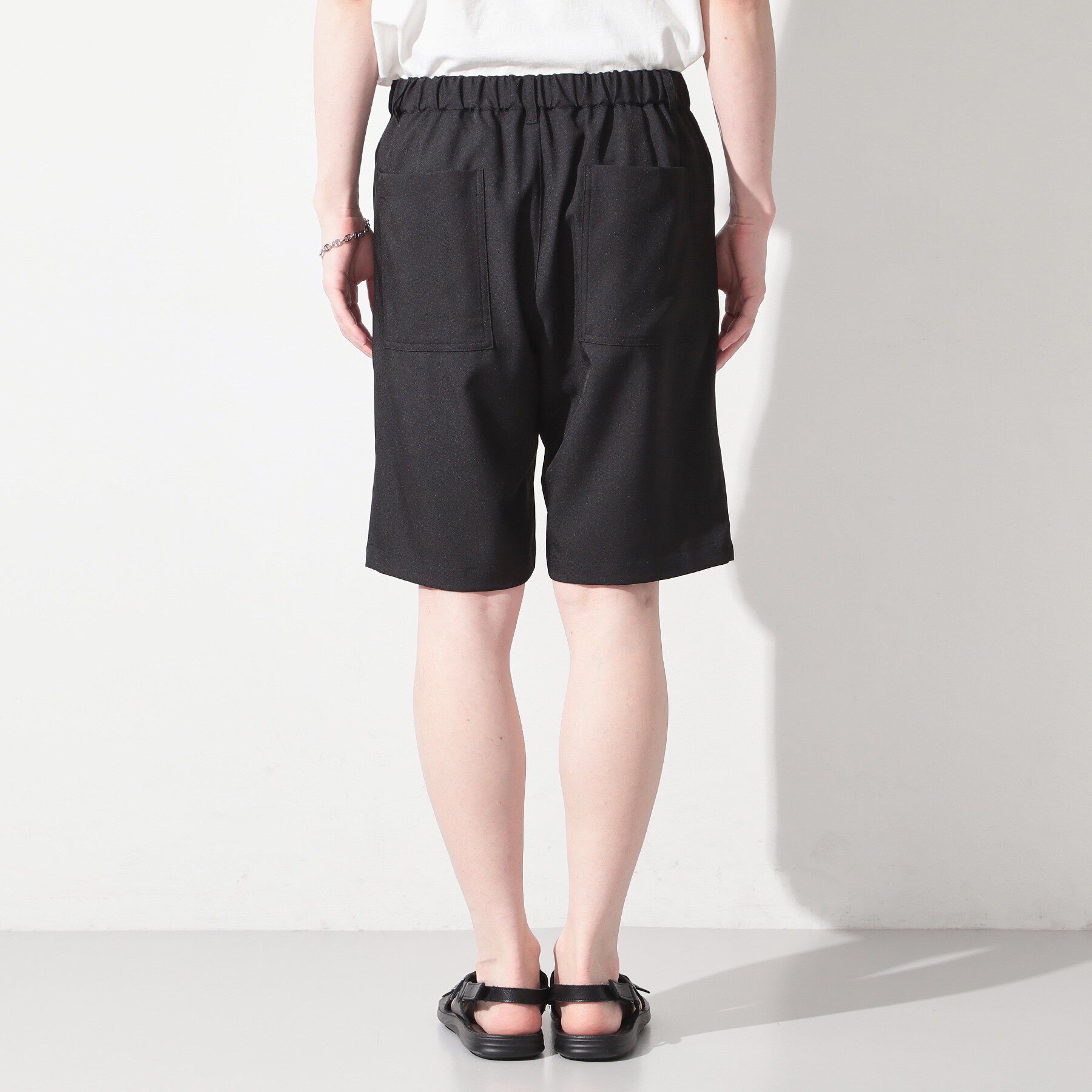 THE SHOP TK「リラクシーワイドショートパンツ セットアップ可/洗濯機OK」|その他|