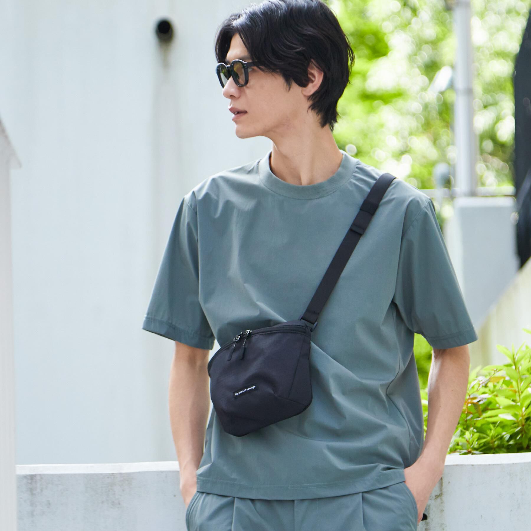 THE SHOP TK「ナイロン ミニサコッシュバッグ」|その他|