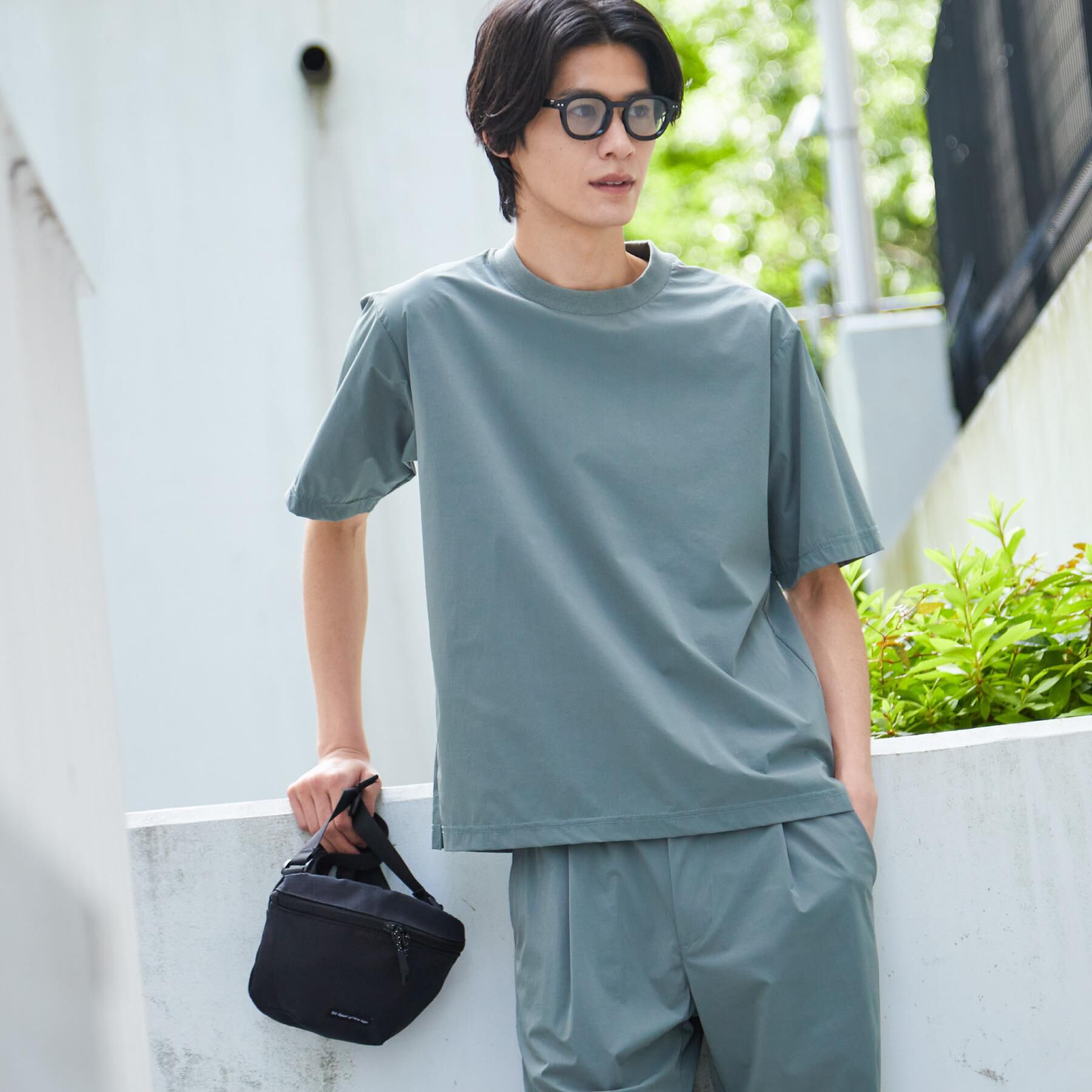 THE SHOP TK「ナイロン ミニサコッシュバッグ」|その他|