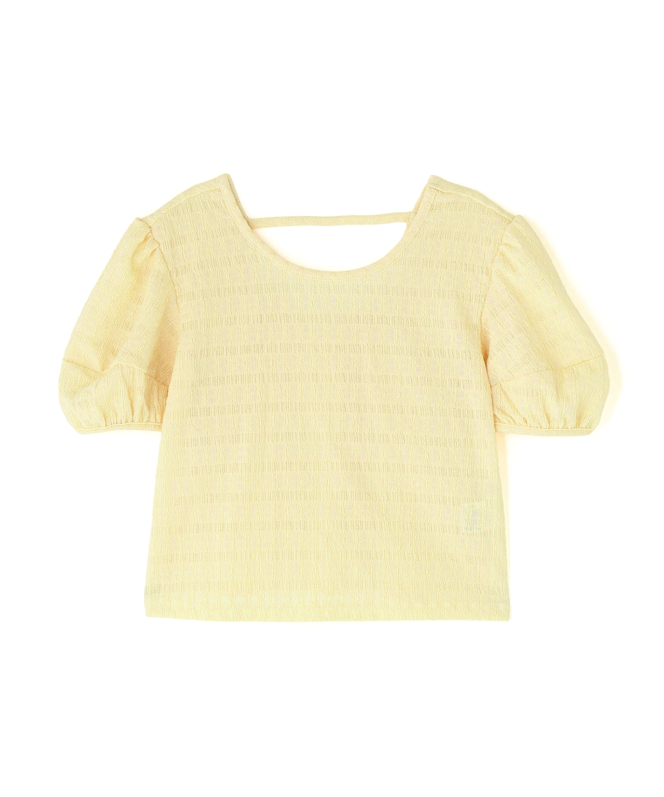 PROPORTION BODY DRESSING「バックオープンパフスリーブトップス26SS」|Tシャツ・カットソー|