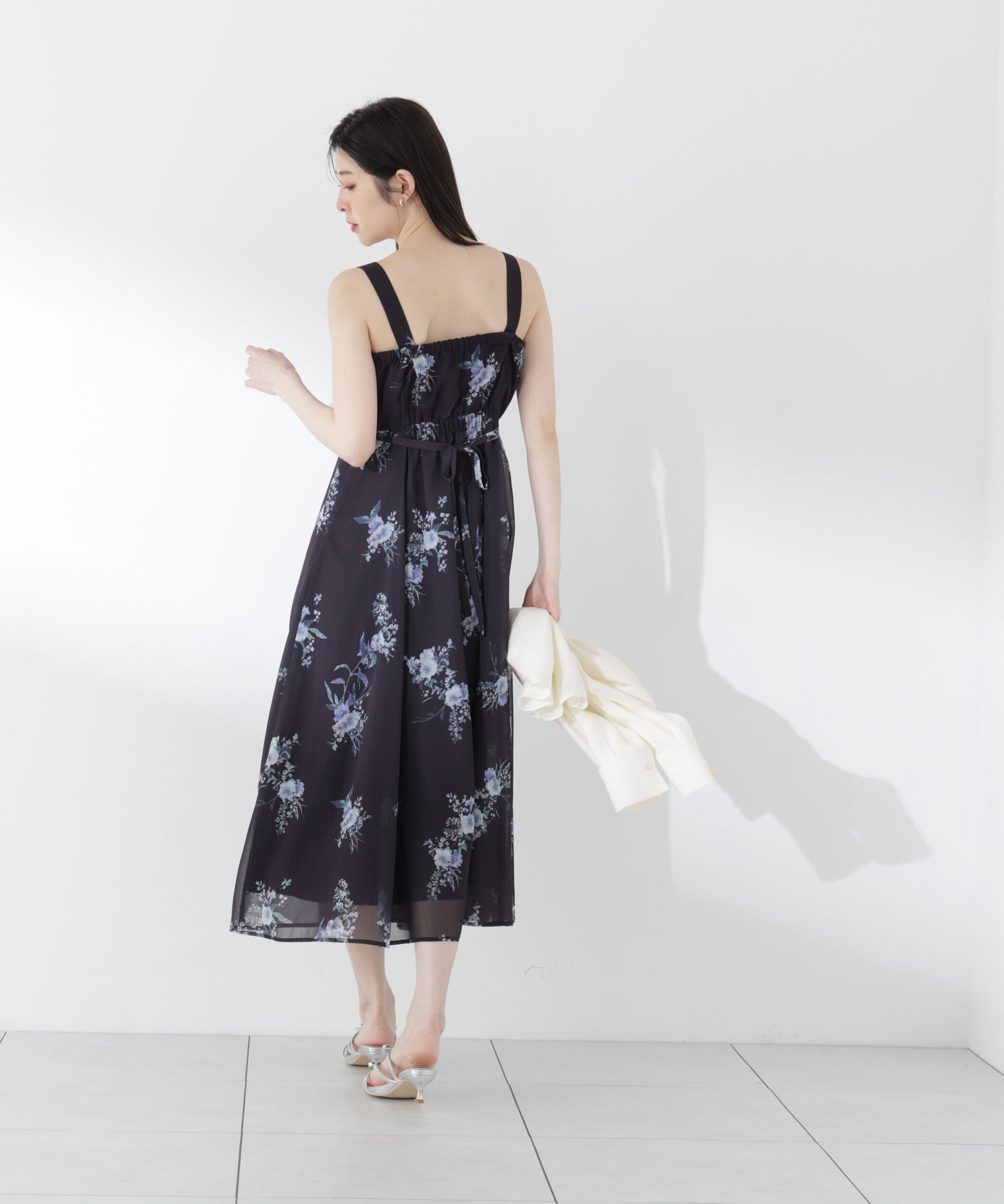 PROPORTION BODY DRESSING「＜青島心さん着用＞ボタニカル花柄キャミワンピース」|ワンピース|