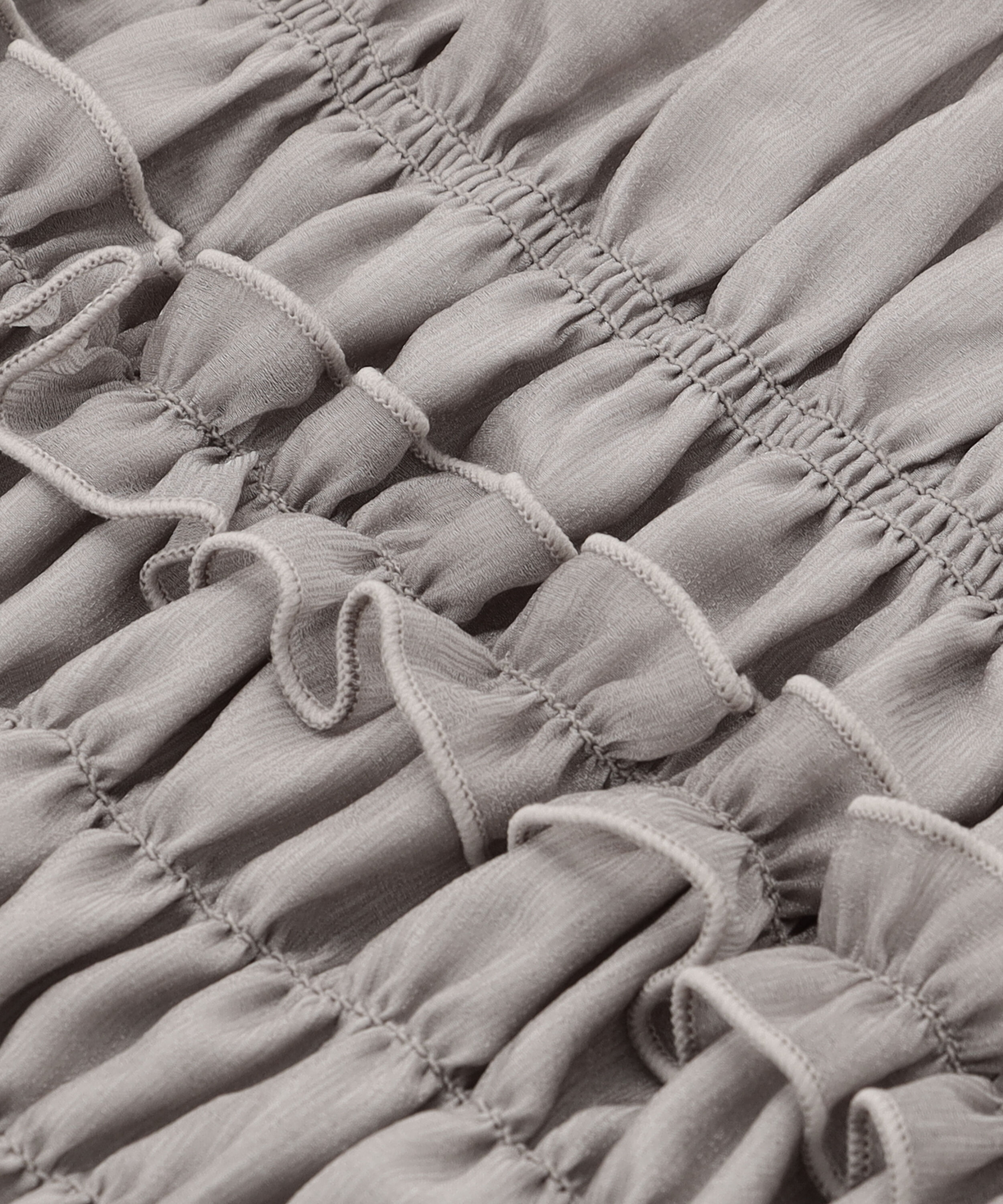 PROPORTION BODY DRESSING「〈a/mie〉シャーリングフリルブラウス＜ブルー：WEB限定＞」|シャツ・ブラウス|