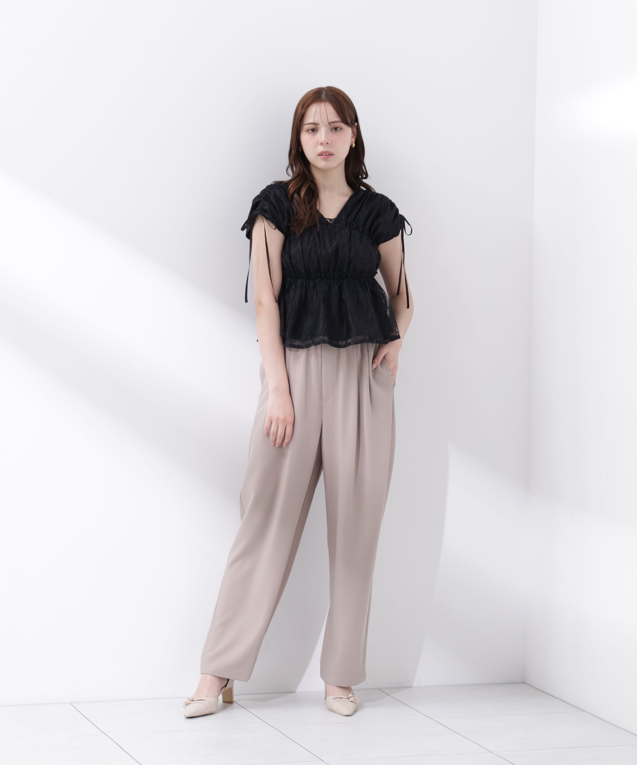 PROPORTION BODY DRESSING「＜中川紅葉さん着用＞〈a/mie〉イージーバレルパンツ」|その他|