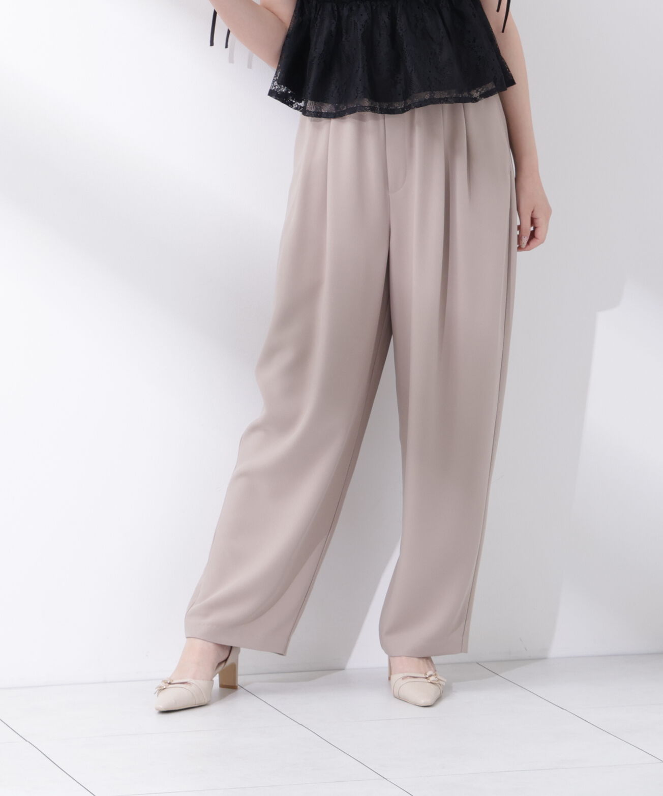 PROPORTION BODY DRESSING「＜中川紅葉さん着用＞〈a/mie〉イージーバレルパンツ」|その他|
