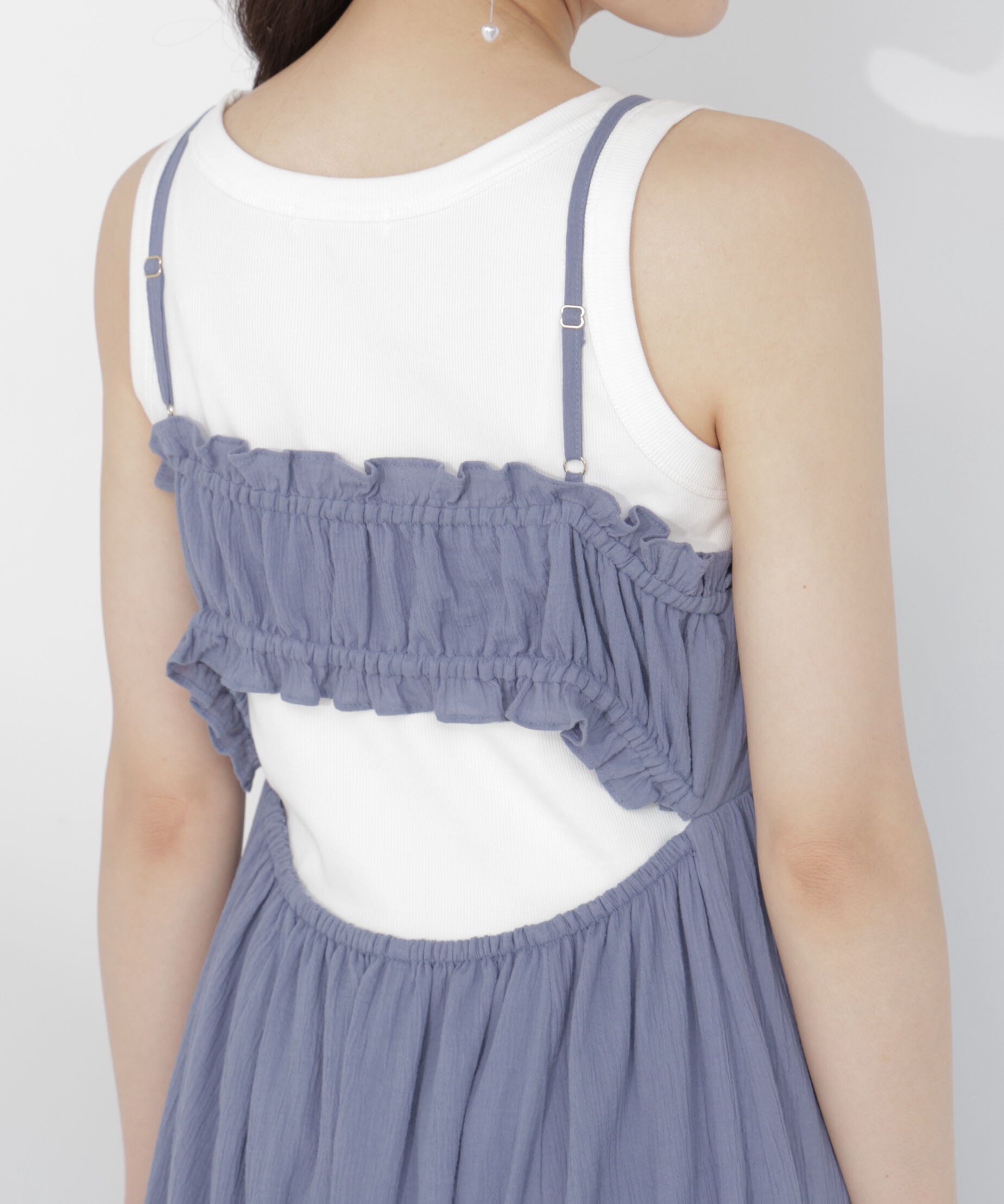 PROPORTION BODY DRESSING「＜EDIT COLOGNE＞レーストリムコットンボイルワンピース」|ワンピース|