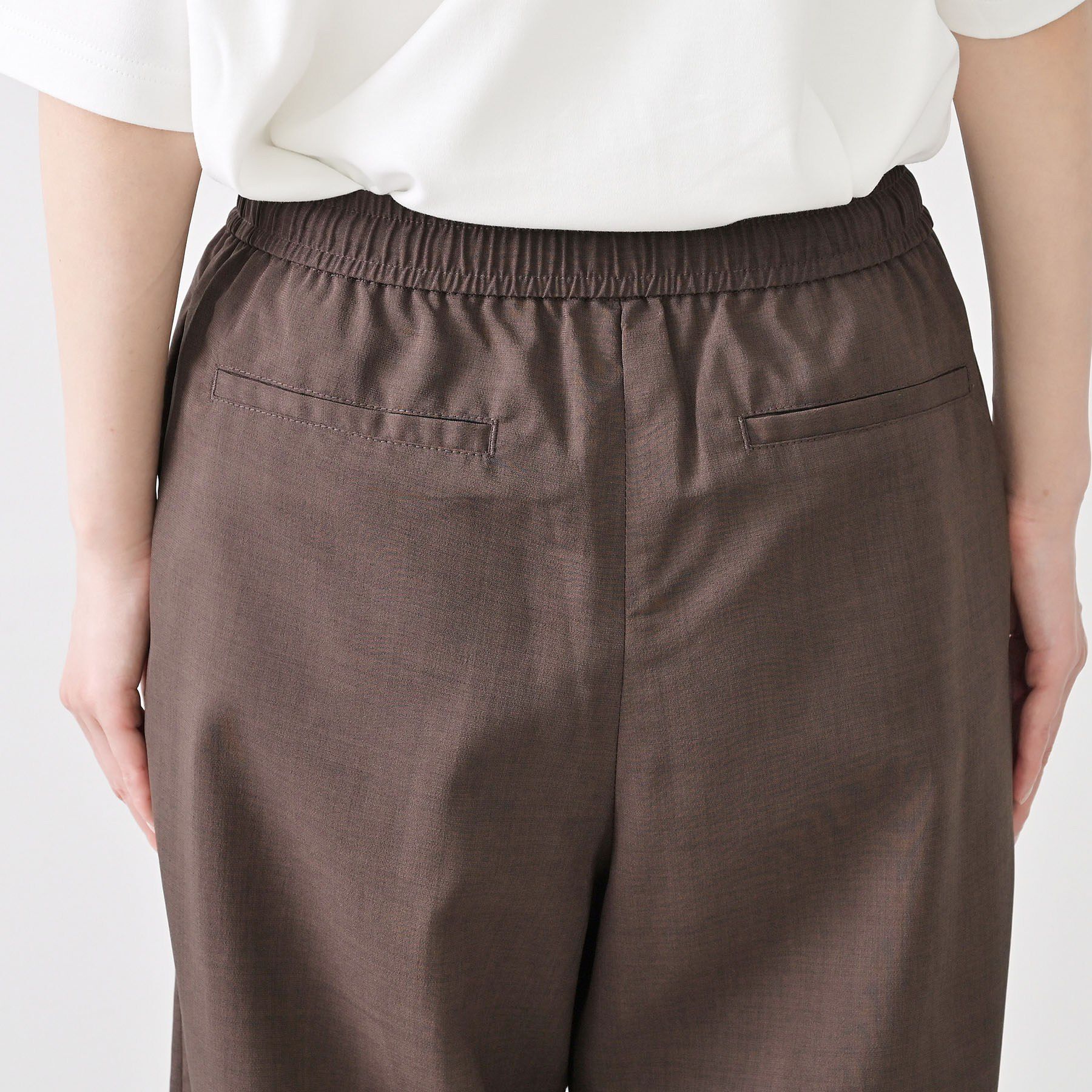 Dessin「【接触冷感/セットアップ可】セミワイドストレートパンツ」|その他|