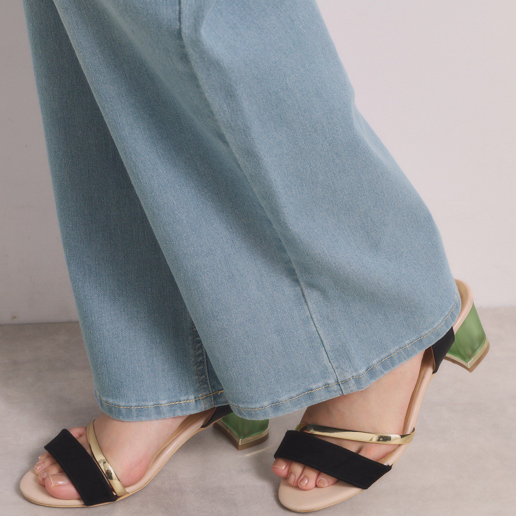 ITS&rsquo;DEMO「＜EDWIN＞ COOL WIDE PANTS【吸水速乾】」|デニム|