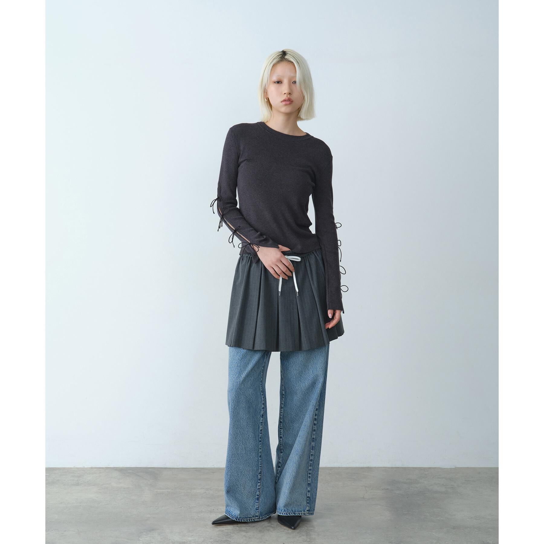 CODE A「tailored mood mini skirt」|スカート|
