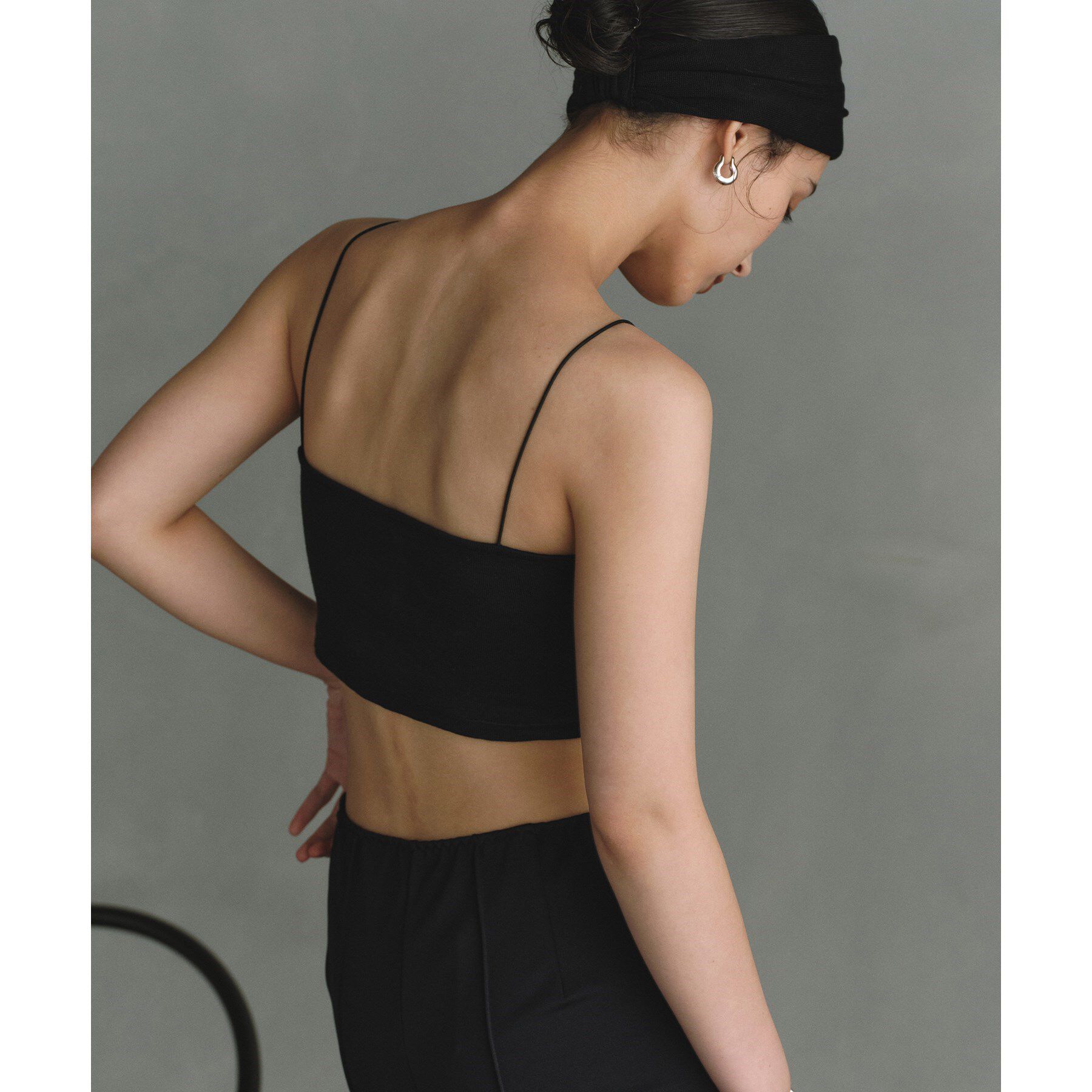 CODE A「【Re】【Cup-in】bandeau bra short top」|チューブトップ|