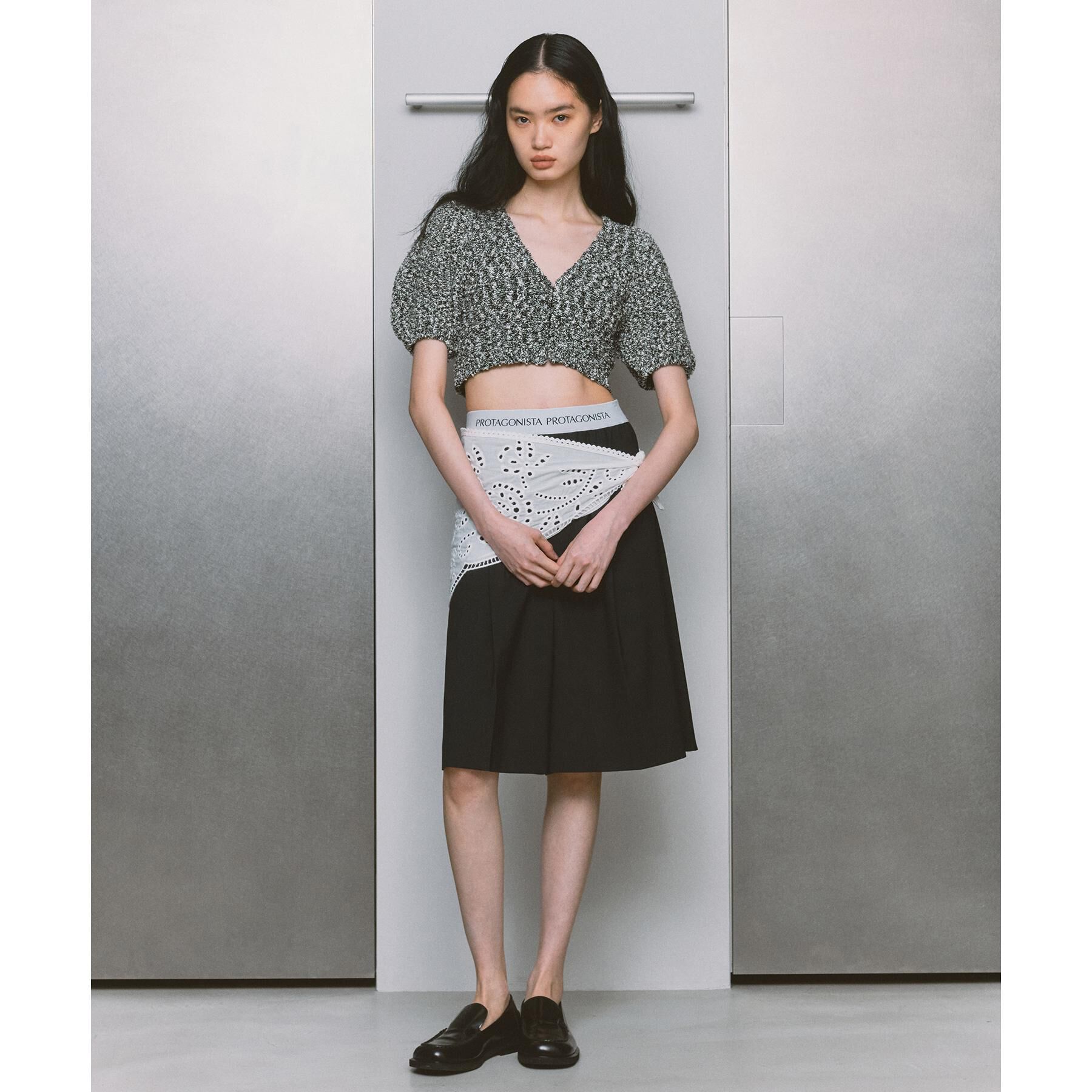 CODE A「cloudy puff cardigan」|カーディガン|