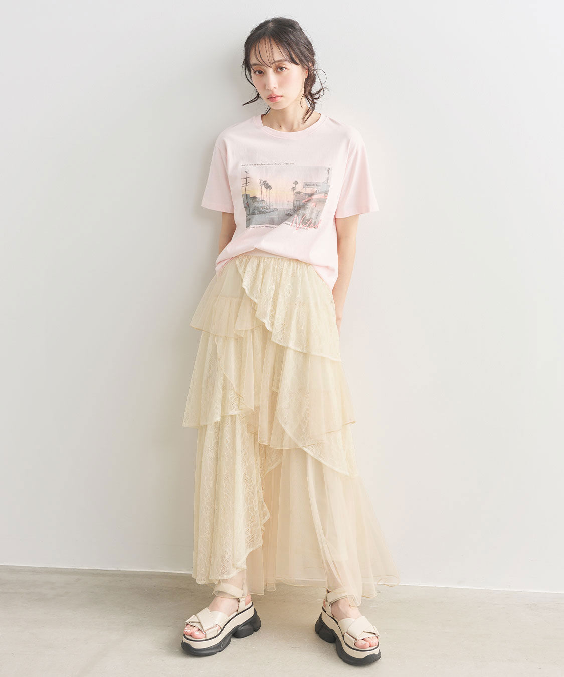 COCO DEAL「グラフィックTシャツ」|Tシャツ・カットソー|