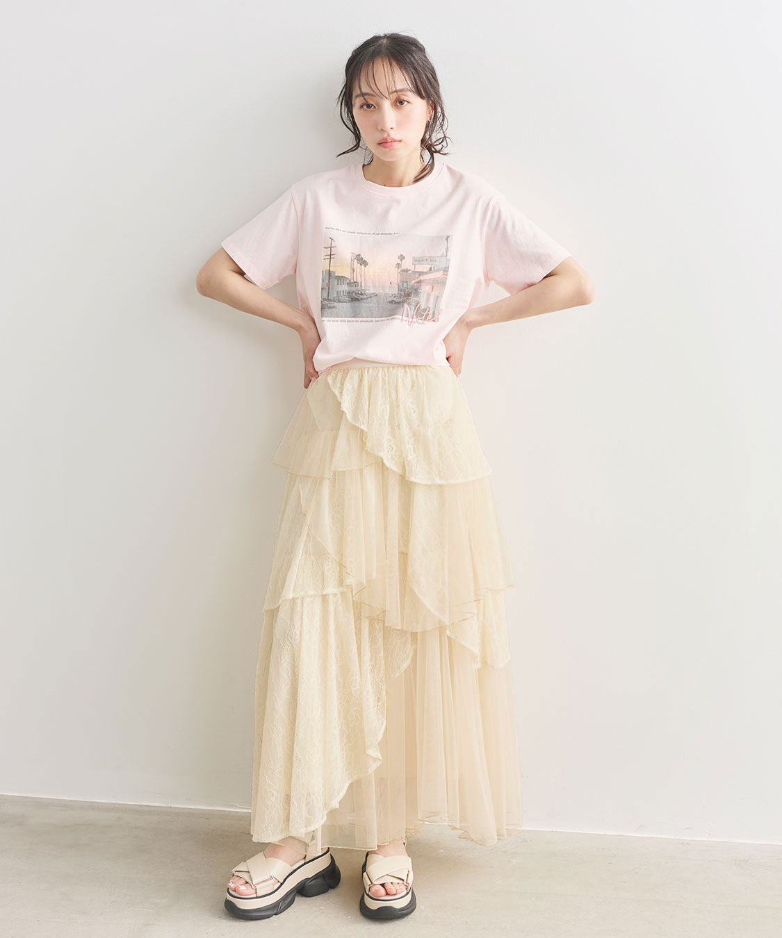 COCO DEAL「グラフィックTシャツ」|Tシャツ・カットソー|
