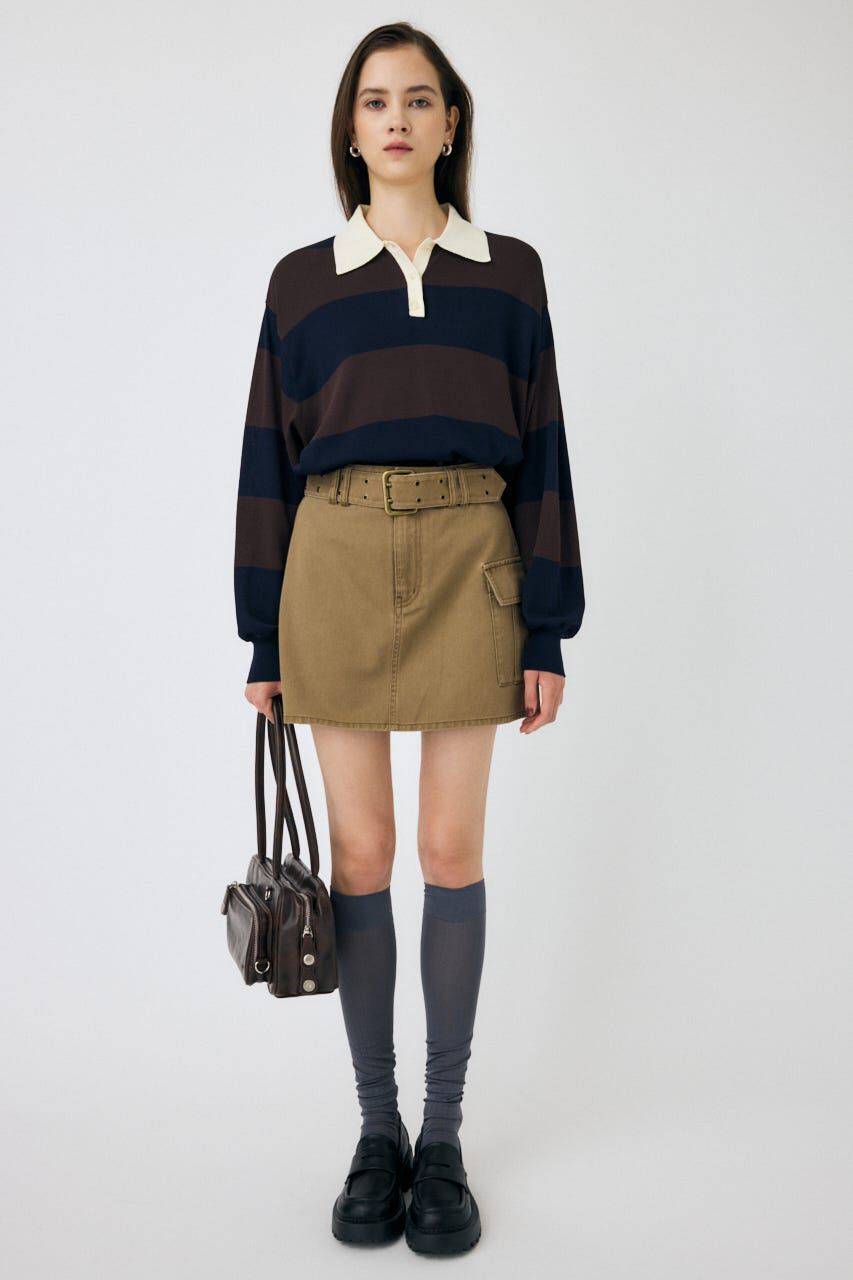 MOUSSY「BELT MINI スカート」|スカート|
