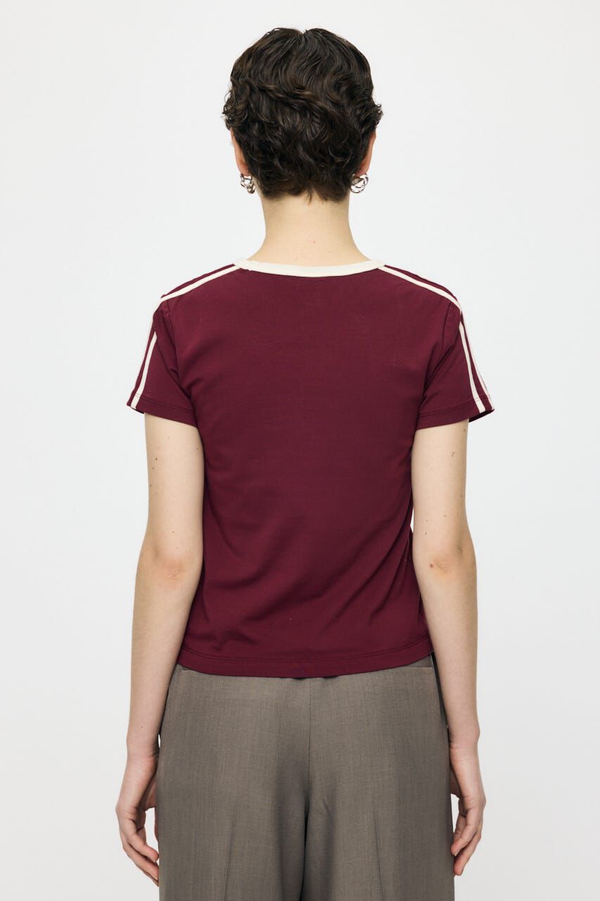 MOUSSY「ATHLETIC RINGER TEE」|Tシャツ・カットソー|