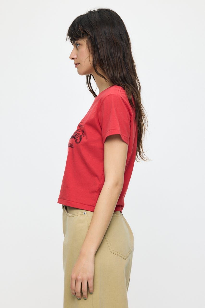 MOUSSY「NOSTALGIC LETTERED TEE」|Tシャツ・カットソー|