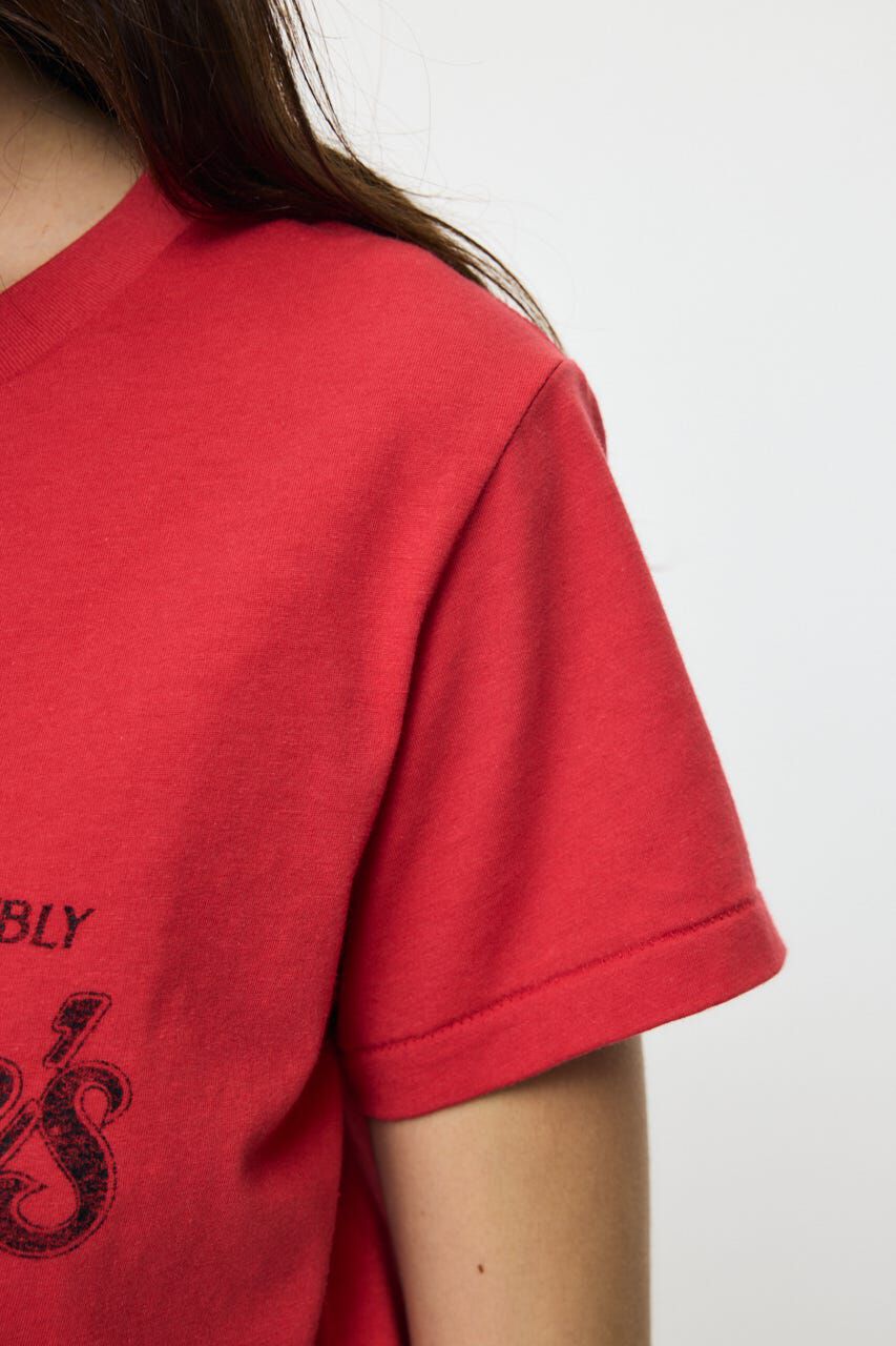 MOUSSY「NOSTALGIC LETTERED TEE」|Tシャツ・カットソー|