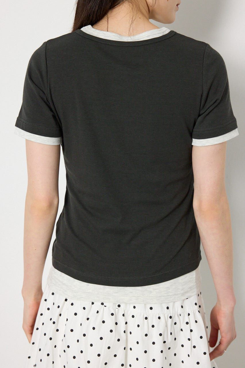 RODEO CROWNS「フェイクレイヤードヘンリーTシャツ」|Tシャツ・カットソー|