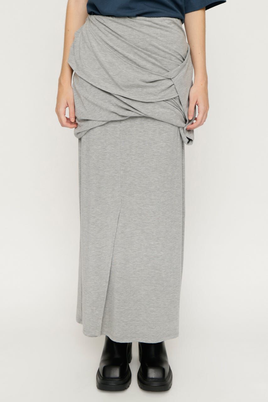 SLY「DRAPE CUT ロングスカート」|スカート|