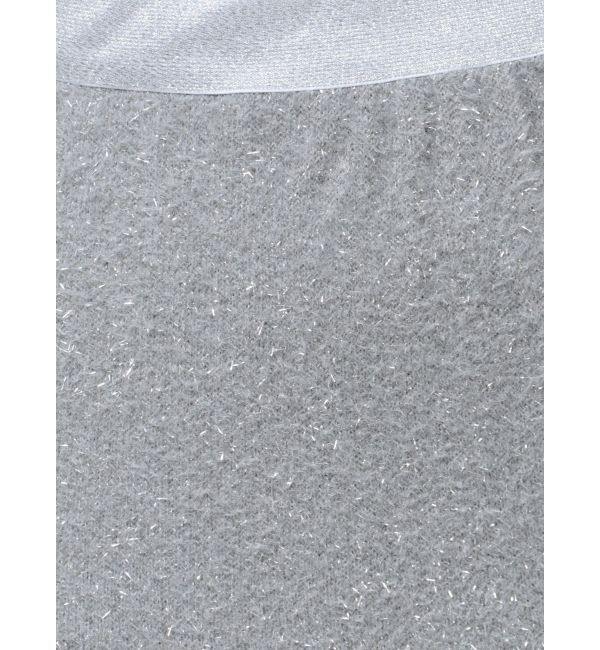 CALNAMUR「GLITTER SHAGGY KNIT SK/グリッターシャギーニットスカート」|スカート|