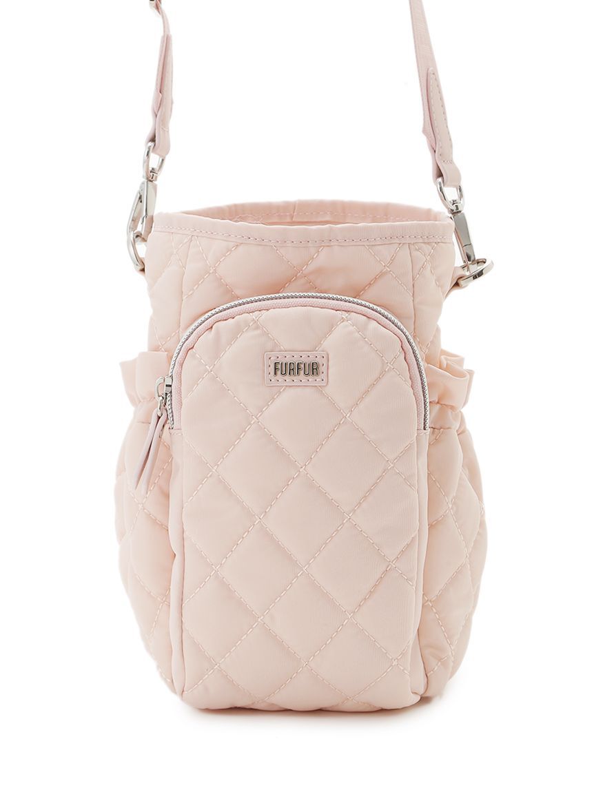 FURFUR「＜500mlボトル収納可能＞2WAY撥水ナイロンキルティングショルダーバッグ【WEB限定カラー】」|ショルダー・メッセンジャー|