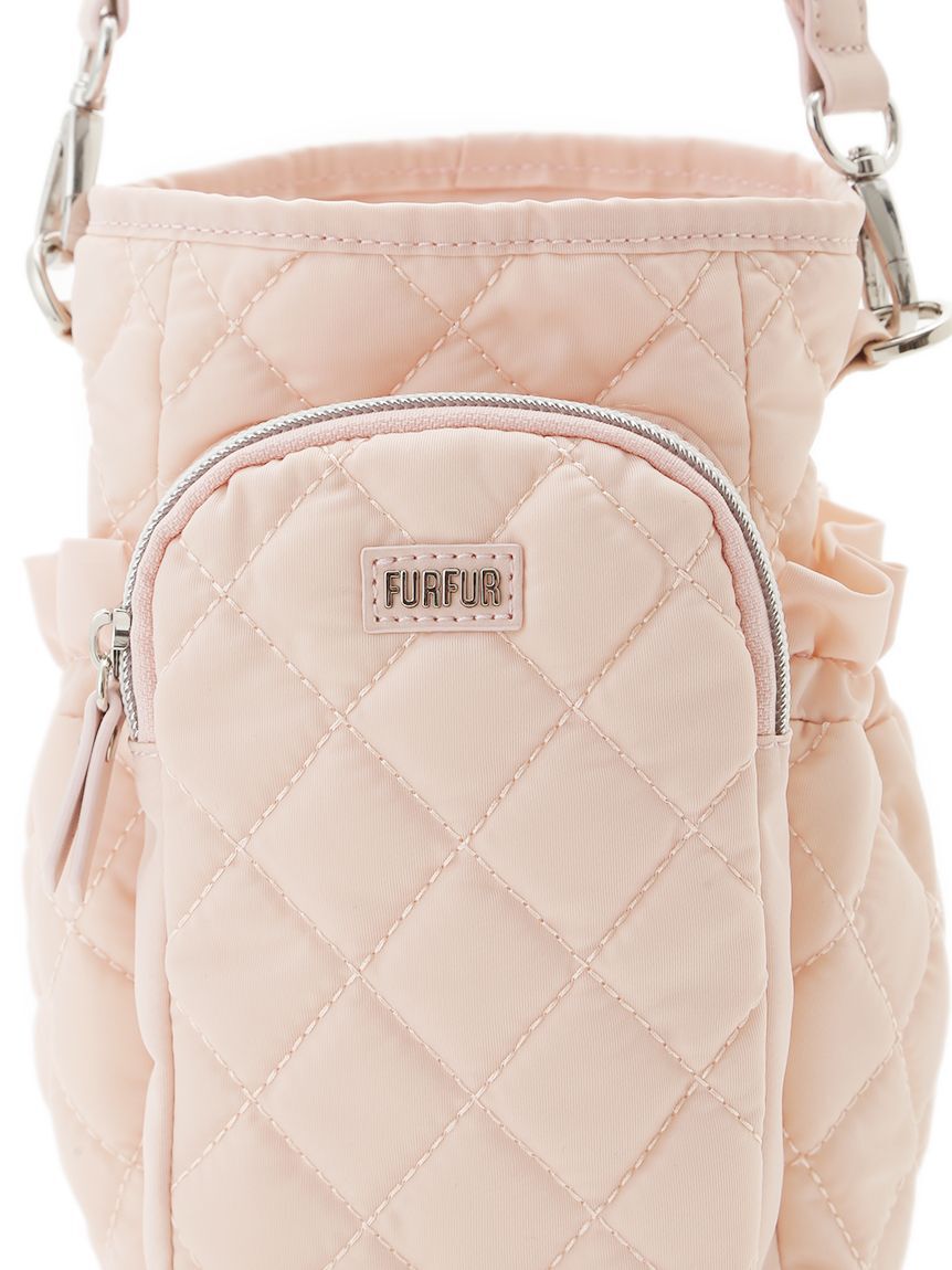 FURFUR「＜500mlボトル収納可能＞2WAY撥水ナイロンキルティングショルダーバッグ【WEB限定カラー】」|ショルダー・メッセンジャー|