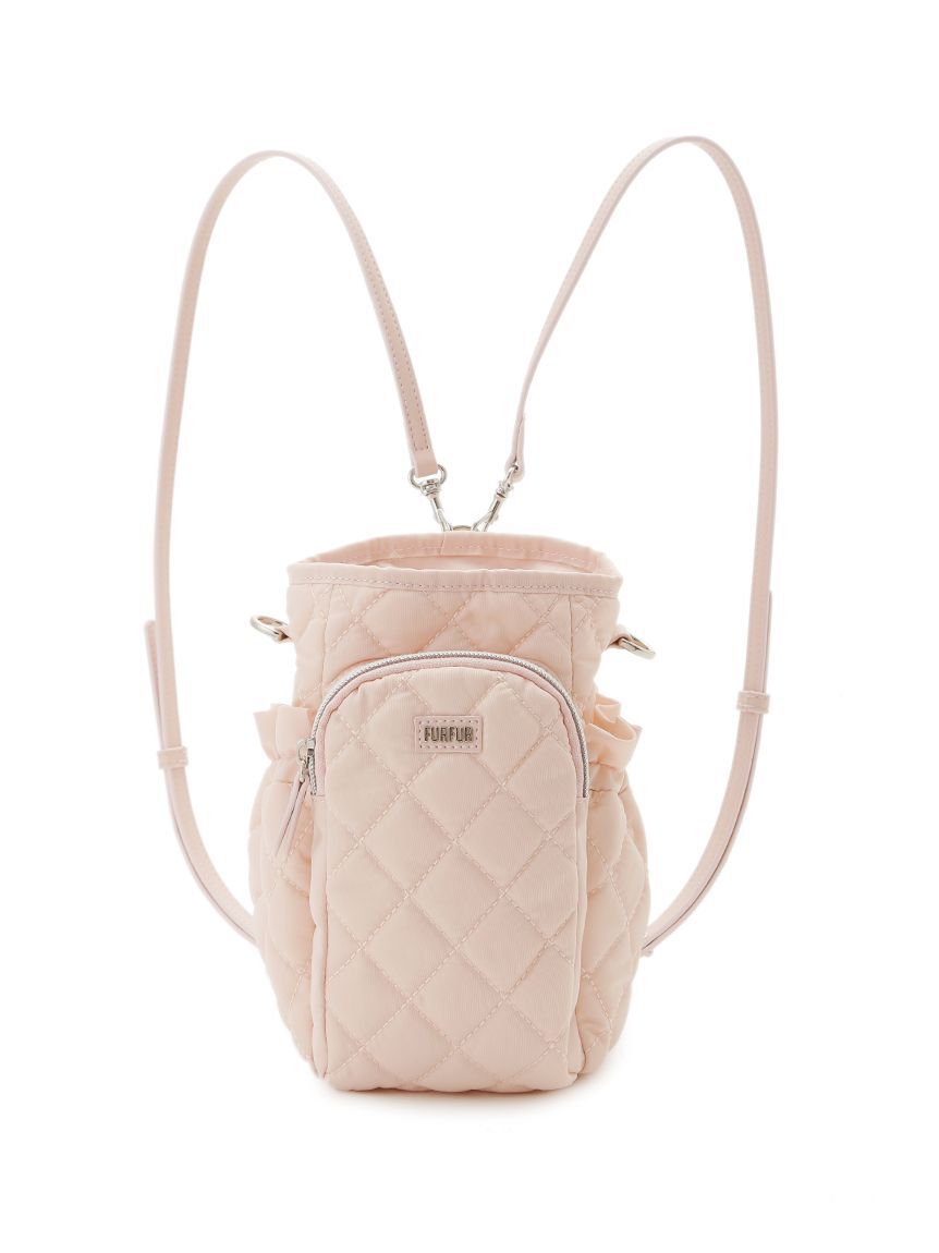 FURFUR「＜500mlボトル収納可能＞2WAY撥水ナイロンキルティングショルダーバッグ【WEB限定カラー】」|ショルダー・メッセンジャー|