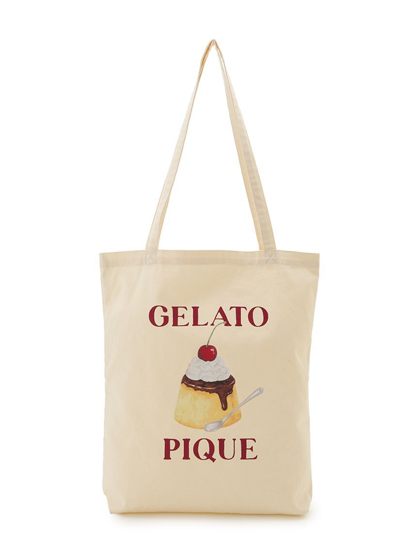 gelato pique「【ONLINE限定】プリンワンポイントトート」|トートバッグ|